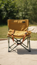 Folding Chair with Picnic Gold Accent
