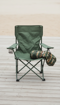 Moss Green Folding Chair With Carrying Bag