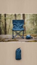 Compact Camping Chair in Slate Blue
