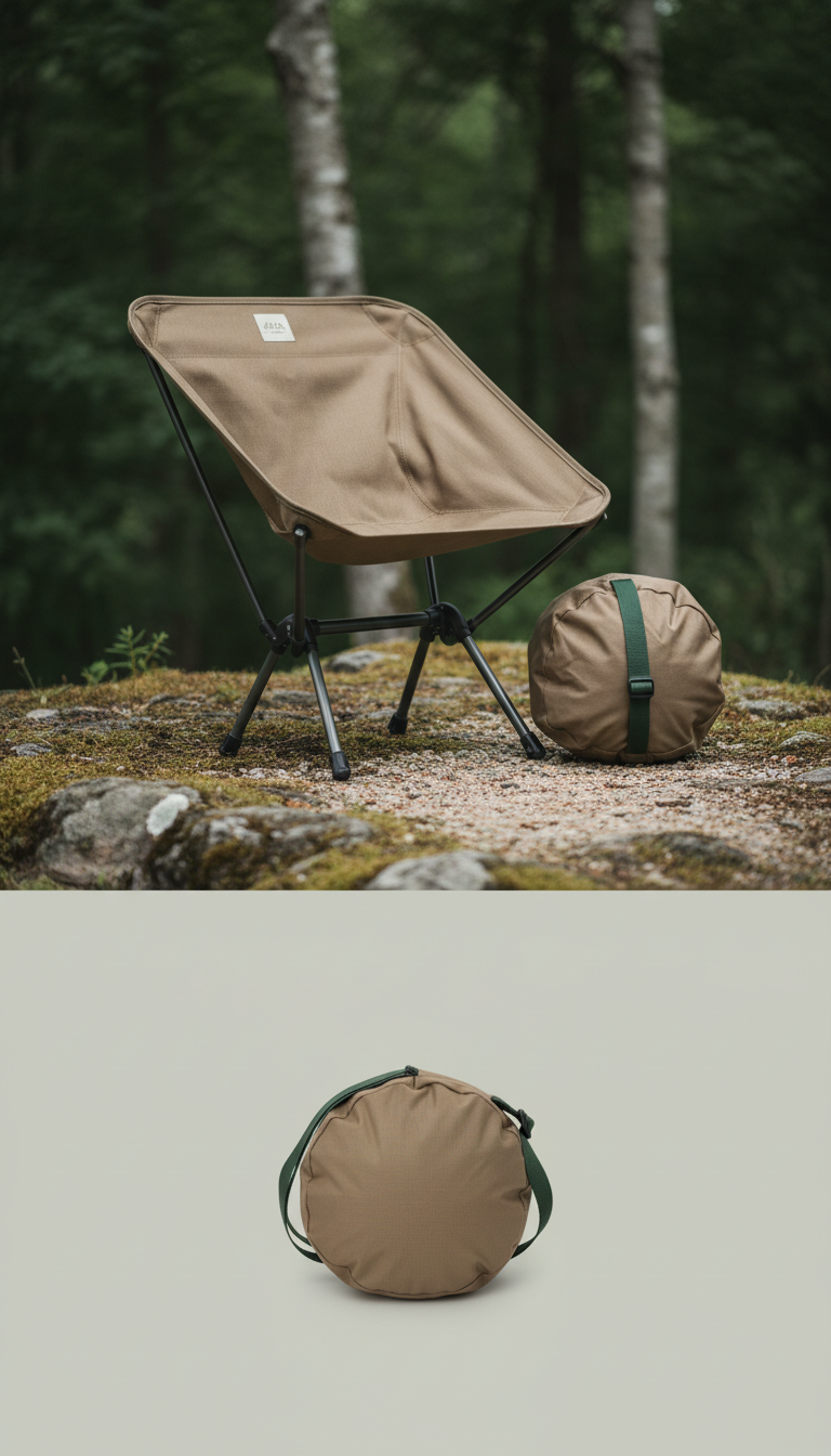 Technical Folding Chair With Carrying Bag